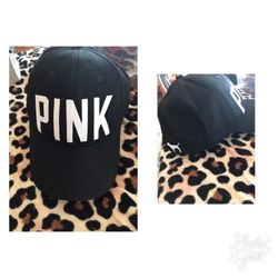 Custom pink hat