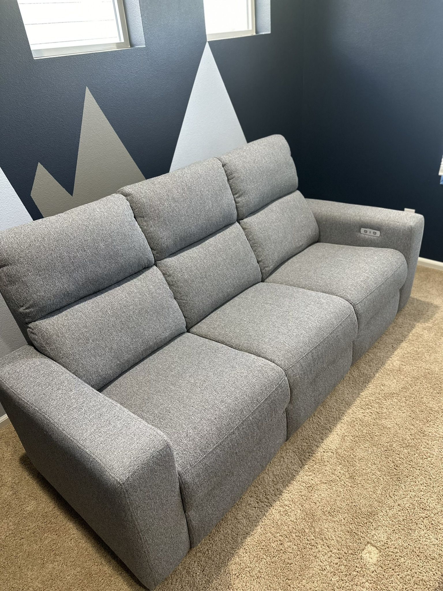 Costco Reclining Sofa -Like New