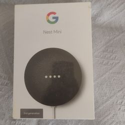 Google Nest Mini (2nd Generation) UNOPENED!!! 