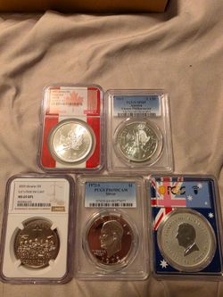 Silver coins