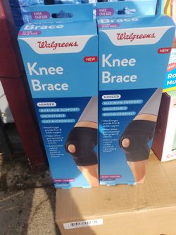Walgreen Knee Brace One Size Fit New 