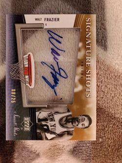 Rare walt Frazier. 1 of 25