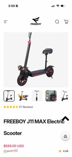 Freeboy J11 MAX Electric Scooter