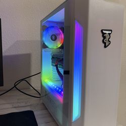 Perfect White Entry Gaming Pc 