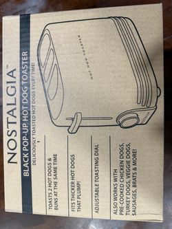 Hot Dog Toaster New In Box