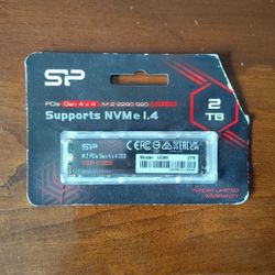 SILICON POWER 2 TERABYTES PCIE GEN 4 X 4 M.2 2280 UD90 SSD 
