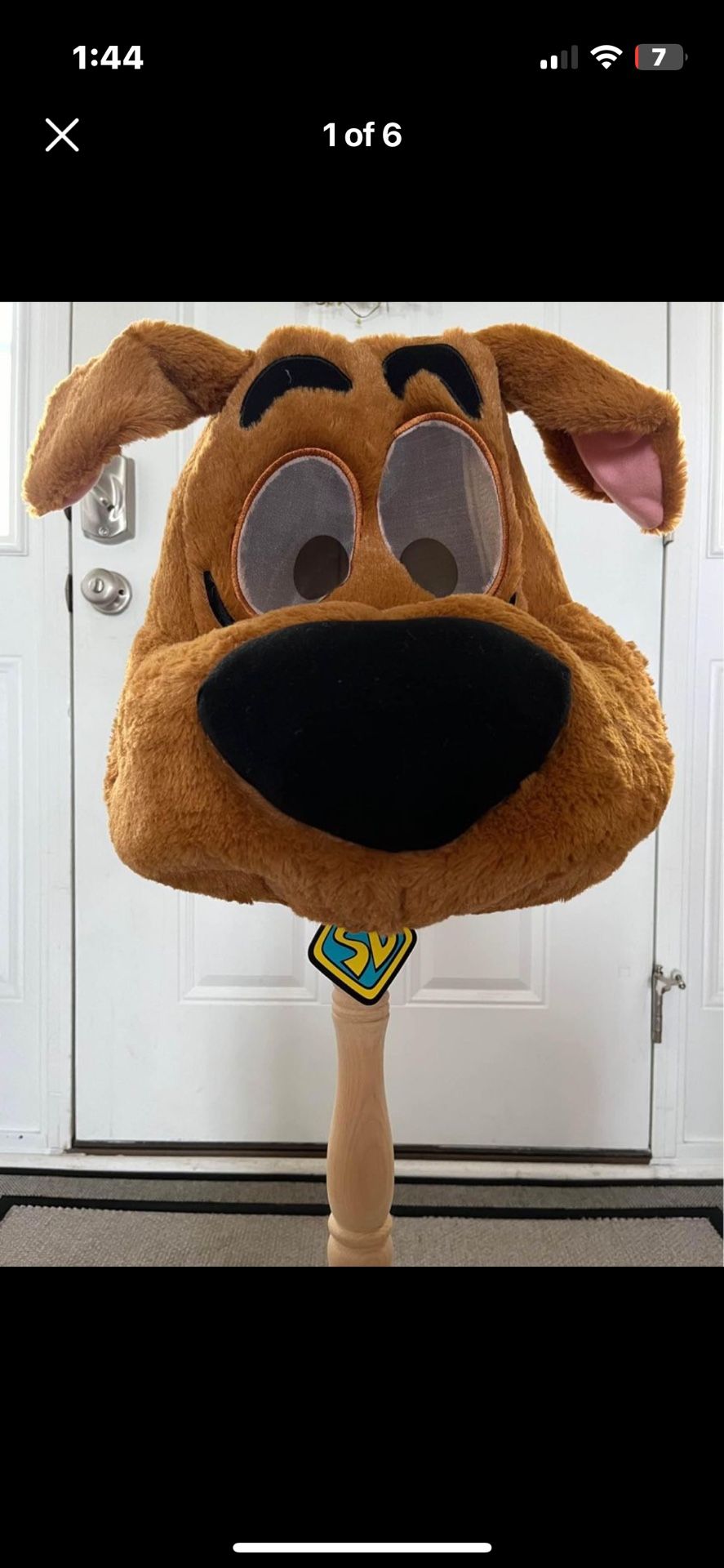 Scooby-Doo Halloween Costume Mask