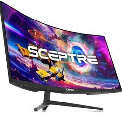 Sceptre 30" Curved Ultrawide Gaming Monitor – 2560x1080, 200Hz, Built-in Speakers