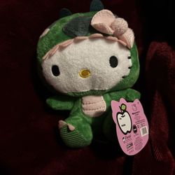 Dino Hello Kitty Plushie 