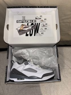 Jordan Spizike Low White/Cool Grey - Anthracite