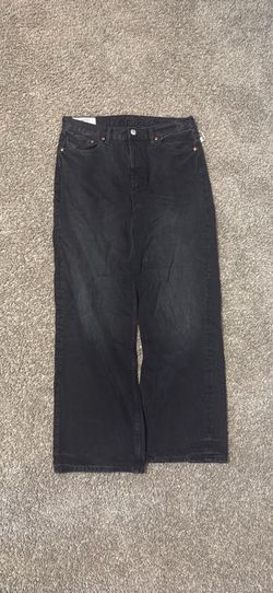 size 32 black jeans