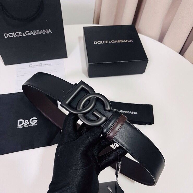Dolce Gabbana Menโs Belt With Box 2026 New