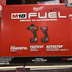 Milwaukee M18 Fuel 2-tool Combo Kit