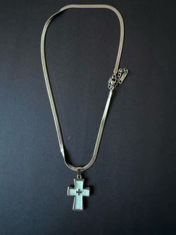 Unisex Cross Pendant Necklace | INS Hip Hop Stainless Steel Chain