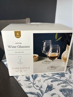 Threshold Wine Glasses 6 pack