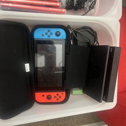 Nintendo switch With Games And Accessories