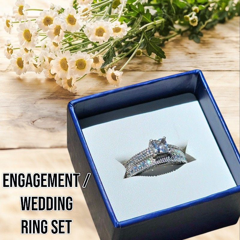 ENGAGEMENT/ WEDDING RING SET