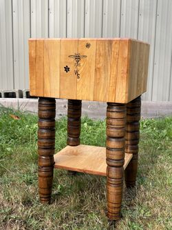 Antique Butcher Block