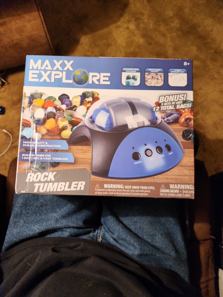 MAX EXPLORE ROCK TUMBLER