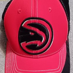 Atlanta Hawks Hat Cap Snapback Adidas Young Wilkins Black Red 