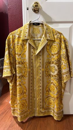 Versace Button up T-shirt