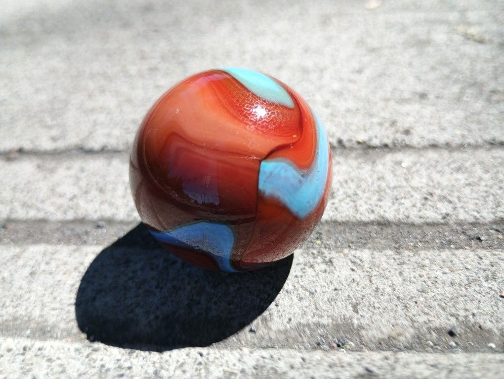Vintage Acro Agate Marble Shooter 5/8