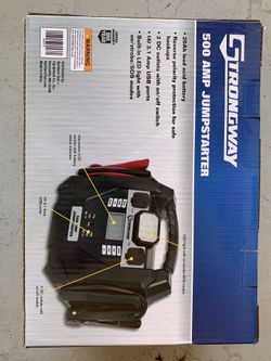 Strongway. 500 Amp JumpStarter