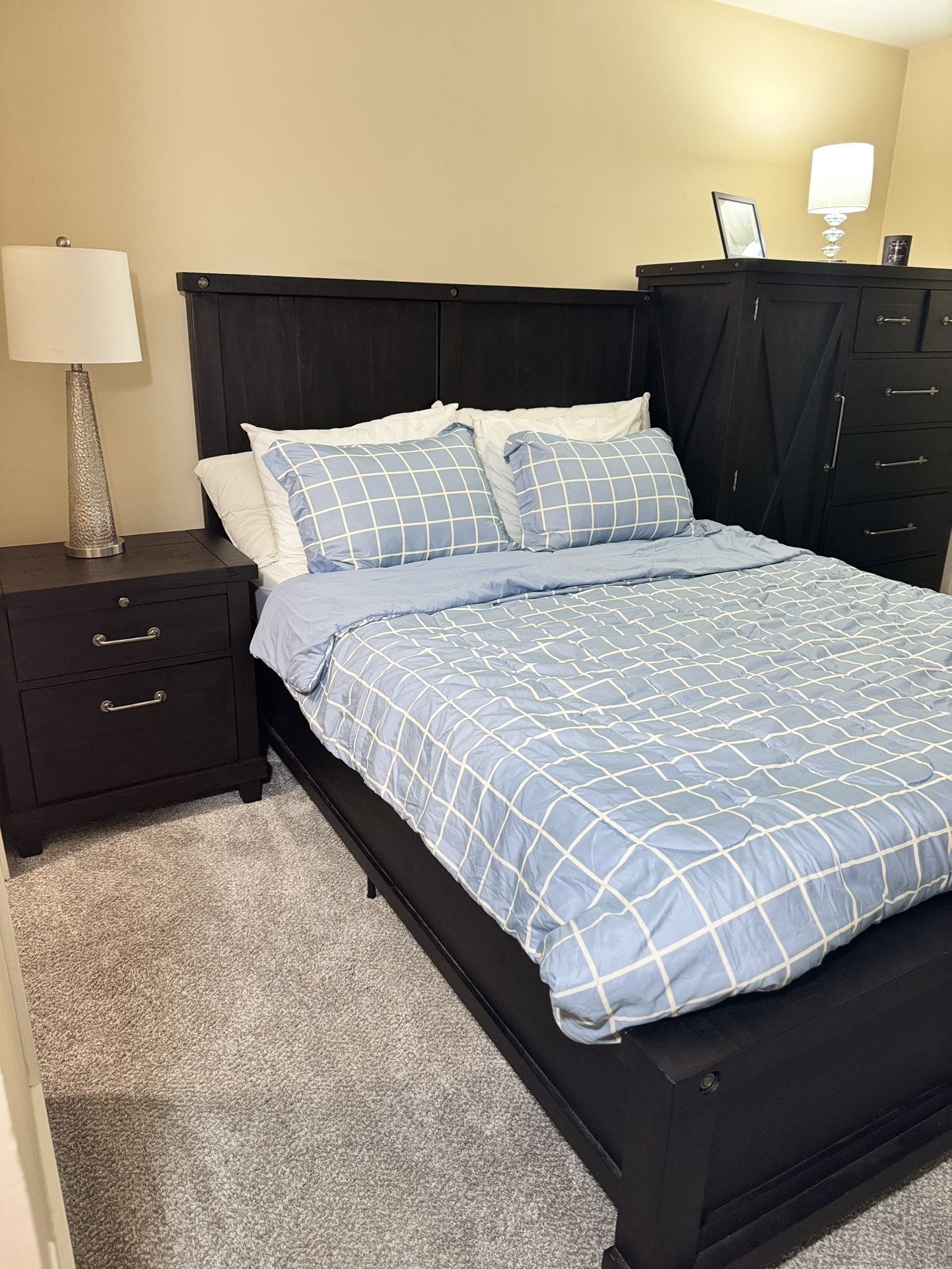 Living Spaces Jaxon Queen Bedroom Set