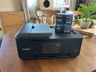 Canon All-in-One Wireless Printer WORKS!! + Ink Included