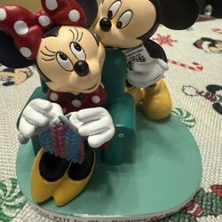 Disney Minnie & Mickey Figurines 