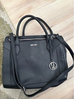 Nine West Black Satchel Purse