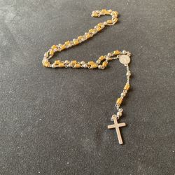 Gold And Silver Rosary