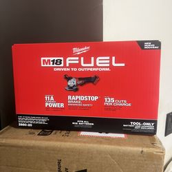 Milwaukee M18 FUEL 18V Lithium-Ion Brushless Cordless 4-1/2 in./5 in. Grinder NEW