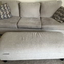 Furniture - Couch And Ottoman 