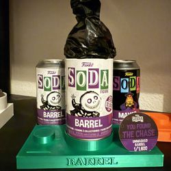 Funko Soda Barrel Chase & Common + Mayor W/ Custom Stand 