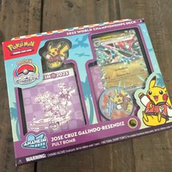 Pokémon 2025 World Championships Deck Pult Bomb - Jose Cruz