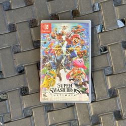 Smash Bros Ultimate Nintendo Switch