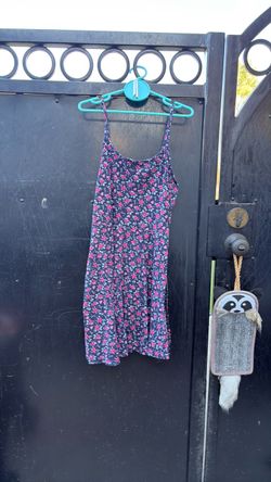 Cotton On Navy Blue Ditsy Floral Cami Sundress - Size XS