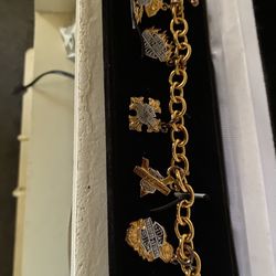 Franklin Mint Motorcycle Bracelet 