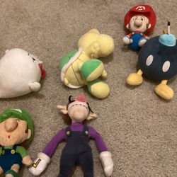 Mario Plush Lot 