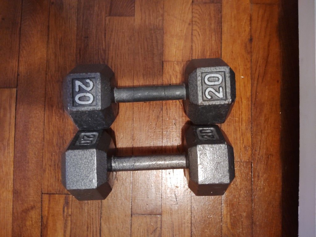 HEX DUMBBELLS SET 20 & FIRM PRICE