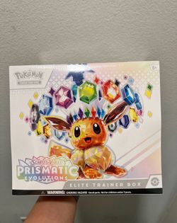 Pokemon Prismatic Evolution Elite Trainer Box