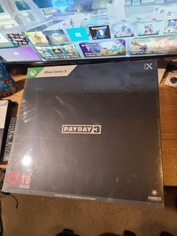 Payday 3 for xbox one series x brand new collectors edition gold mask
