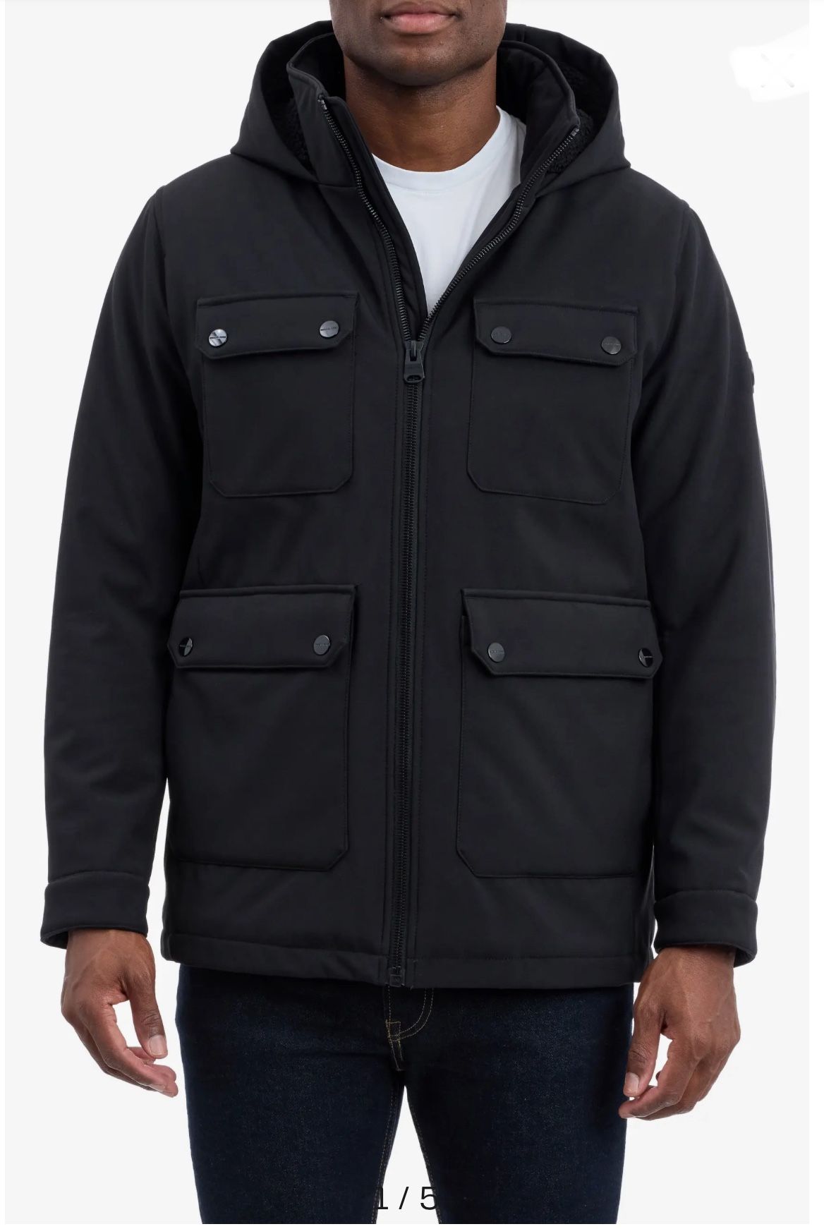 Men’s Michael Kors Moblown Hooded Coat