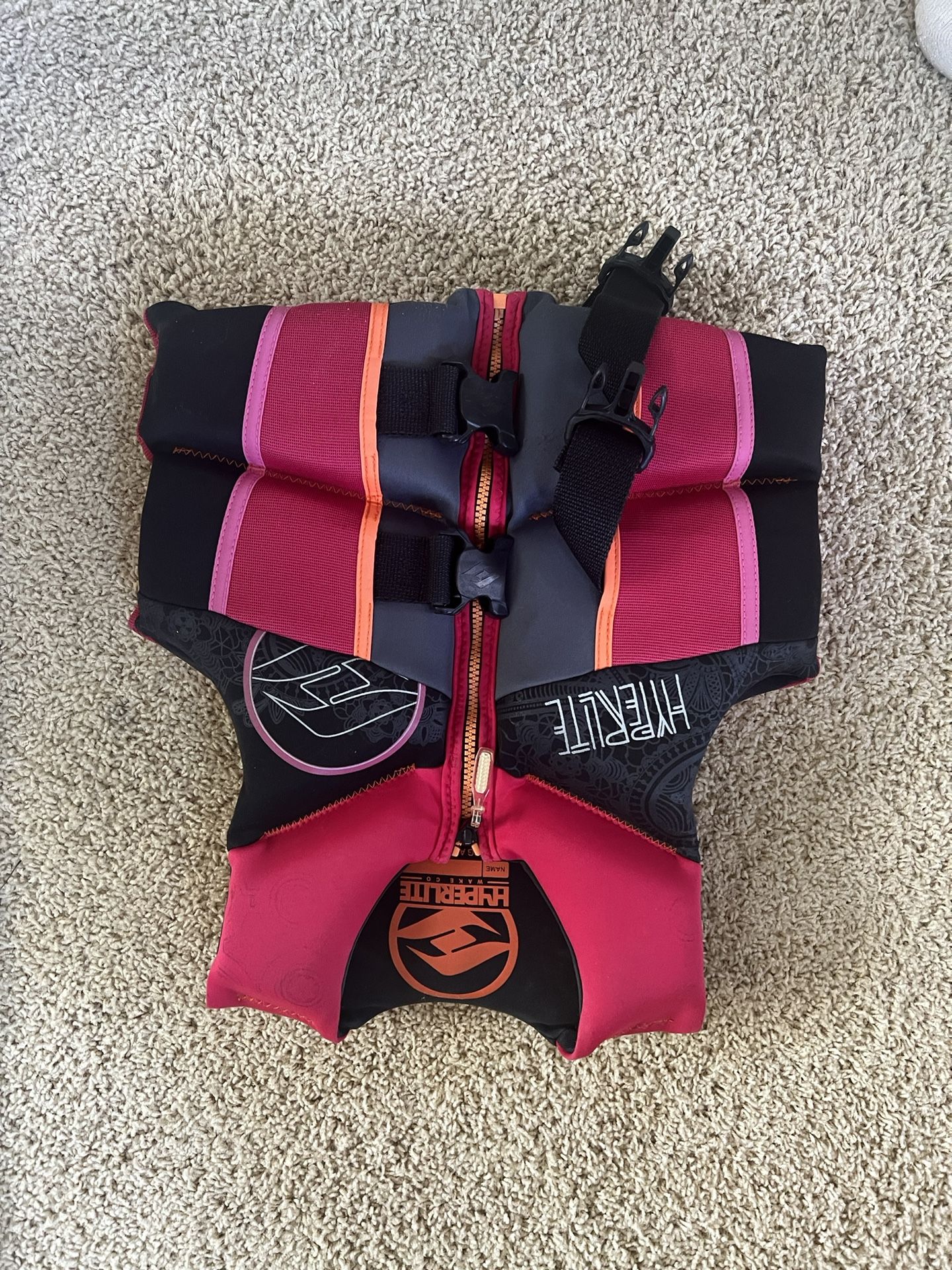 Youth Pink Life Jacket