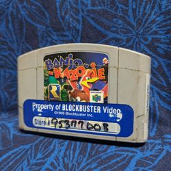 Banjo Kazooie Nintendo 64