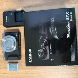 Canon PowerShot G7 X Mark III Camera (US Model) 3638C001