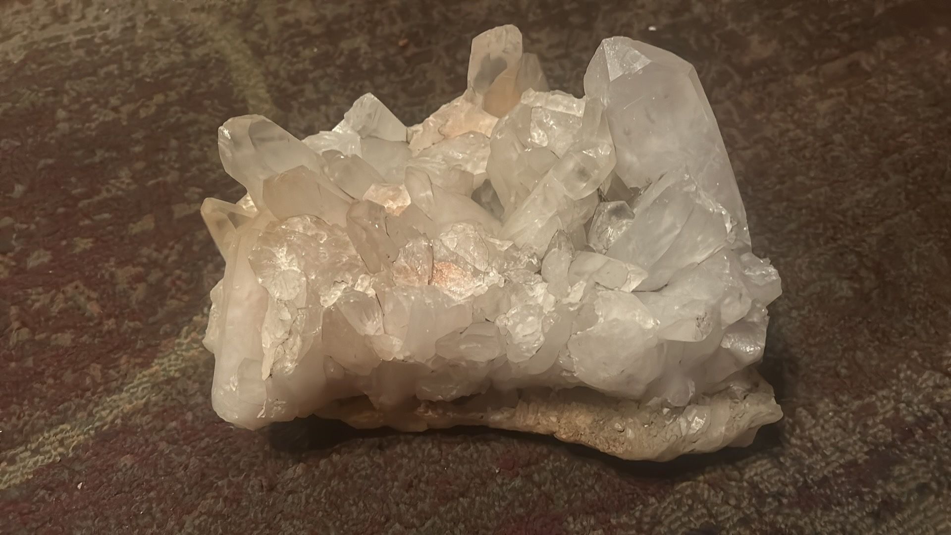 15 Pound Large Quartz Crystal Cluster