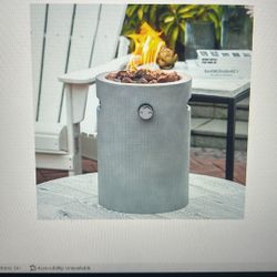 Brand new Portable Gas Fire Pit.