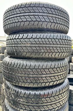 Set 265/65-17 Dunlop con el 95% de vida